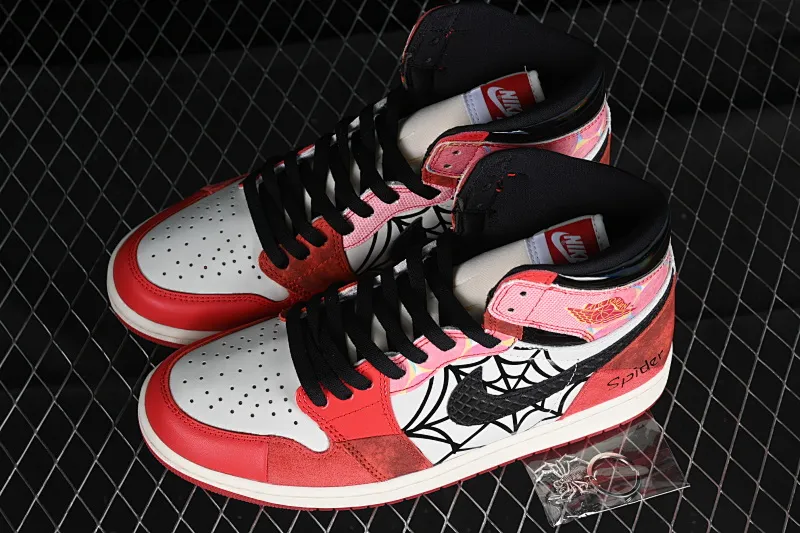 All categories Air Jordan Jordan series basketball shoes Air Jordan 1 High Air Jordan 1 High OG "Next Chapter" AJ1 Joe 1 Spider-Man 2.0 high-top basketball shoes DV1748-601